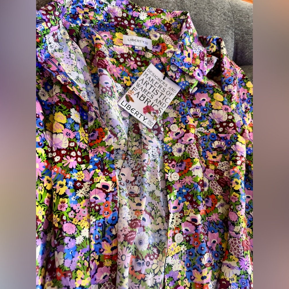 Elegant Silk Blouse Liberty 150 - Picture 4 of 6